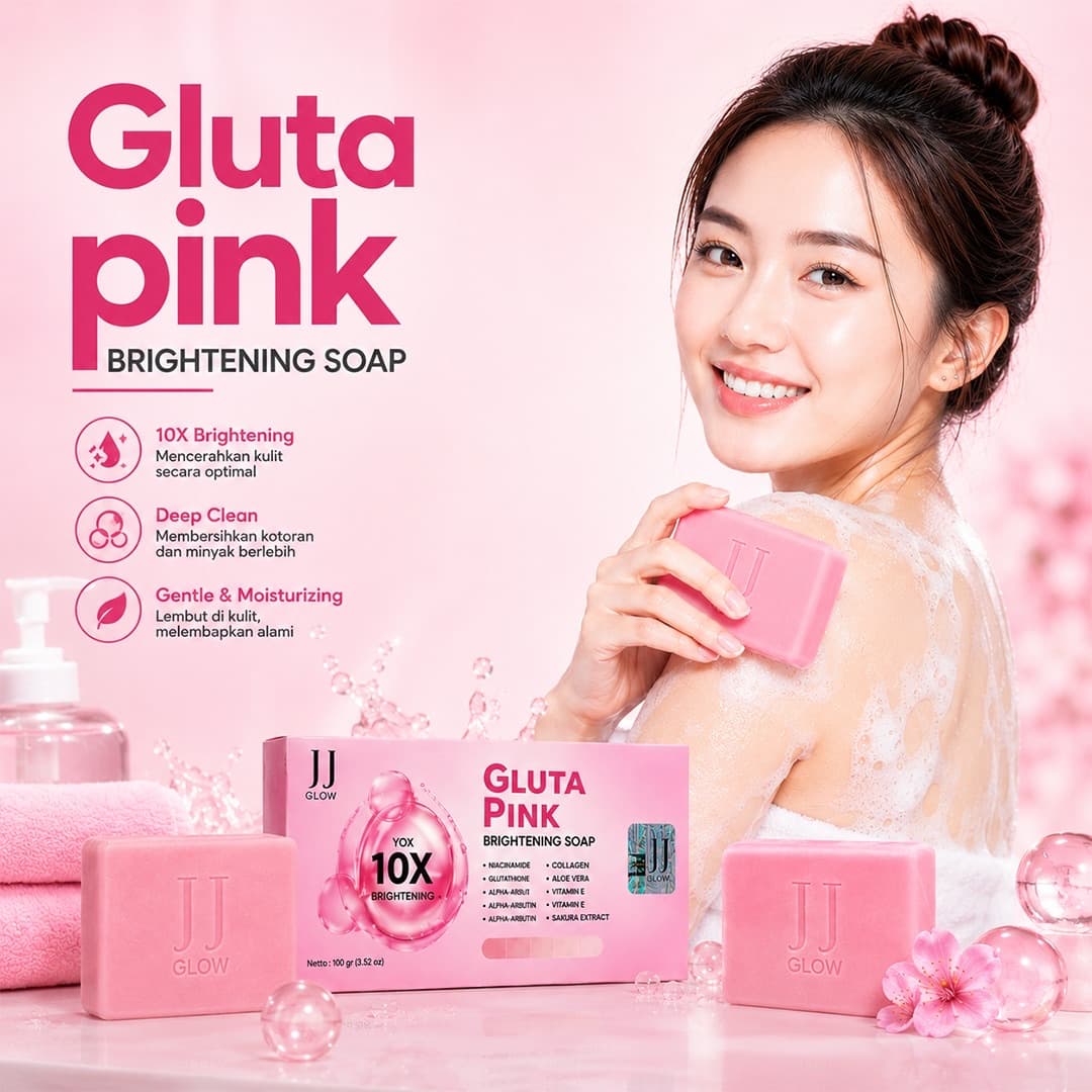 Kulit Cerah Merona & Glowing — Cukup dari Sabun Mandi Harian Anda