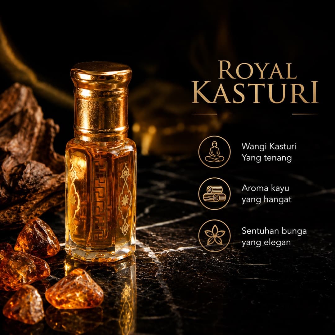 Wangi Kasturi yang Menenangkan, Menemani Sepanjang Hari